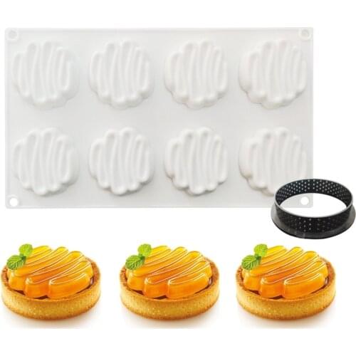 HONORE Silicone Molds Tart Cake Decorating Tools Honey Shape Chocolate Mold For Baking Mould Bakeware Dessert Mousse Pan
