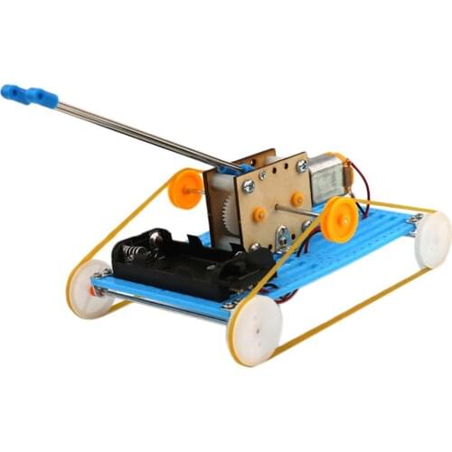 Creative Puzzle DIY Model Vehicle Tank Handcraft Science Educational Toy