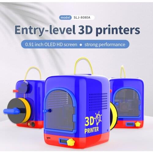 Mini 3D Printer DIY Modle Printing Education Impresor Kids Gift FDM Machine High-Tech Toys