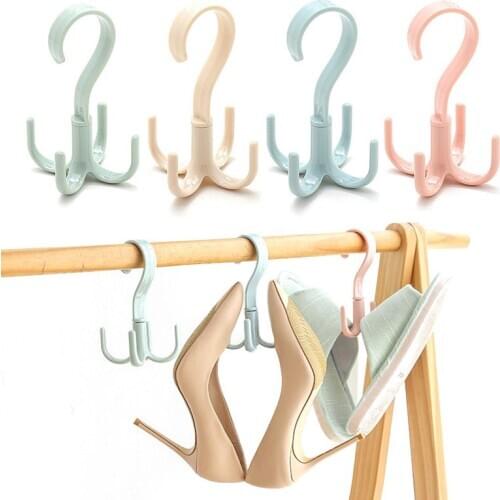 Hook Multifunctional Rotatable Hook Household Storage Rack for Bathroom Bedroom