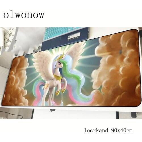 My little pony pad mouse computer gamer HD pattern mouse pad 900x400x3mm padmouse cool new mousepad ergonomic gadget office mats