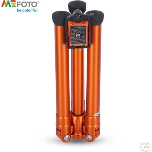 MEFOTO MF007 Portable Light Aluminum Tripod Can Turn to Selfie Stick