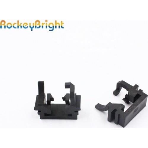 Rockeybright H1 LED headlight retainer adapter for KIA Carnival LED headlight H1 LED Bulb Holders Lamp clip for Ford Focus/Modeo