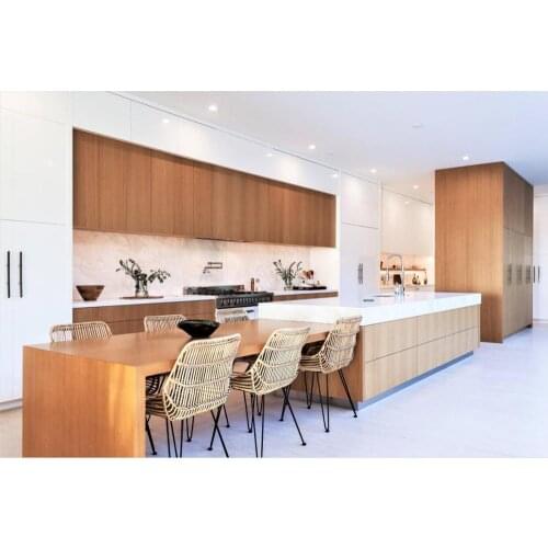 2020 contemporary kitchen cabinets undermount sink flat-panel cabinets, granite countertops Kitchen remodel CK203