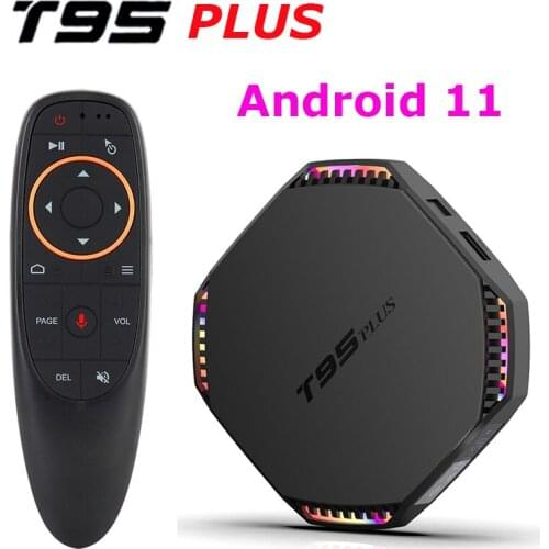 T95plus RockChip RK3566 Android 11.0 TV Box 4G/32G 8G/64G 1000M 2.4G 5G Dual Wifi 8K 3D TVbox BT4.0 USB3.0 T95 PLUS Set Top Box