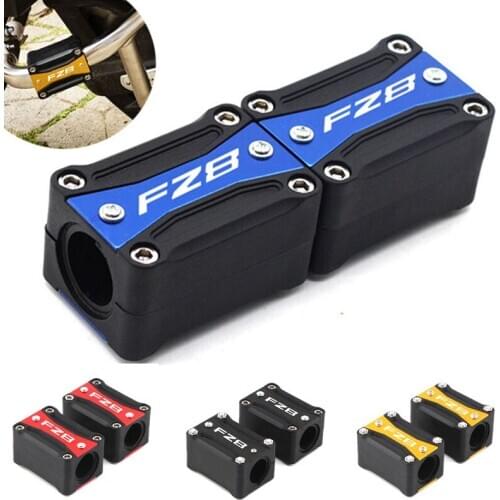 BYSPRINT Motorcycle Accessories CNC Aluminum Engine Crash Bar Protection Cover Bumper Guard Block For Yamaha FZ8 fz8 All Years