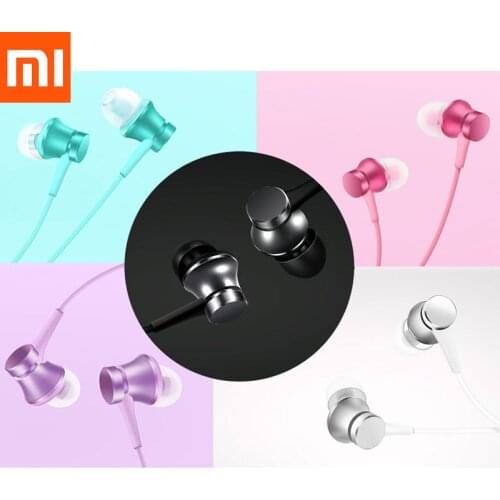 Xiaomi 3.5MM Jack Earphone In-ear Piston Fresh Version Headphones With Mic For Mi Note 10 CC9 Pro CC9e A3 Lite Redmi Note 7 8 9