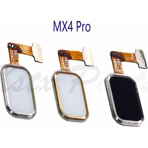 1PCS for Meizu Mx4 MX 4 Pro Fingerprint Sensor Scanner Flex Cable with Home Button Return Keypad