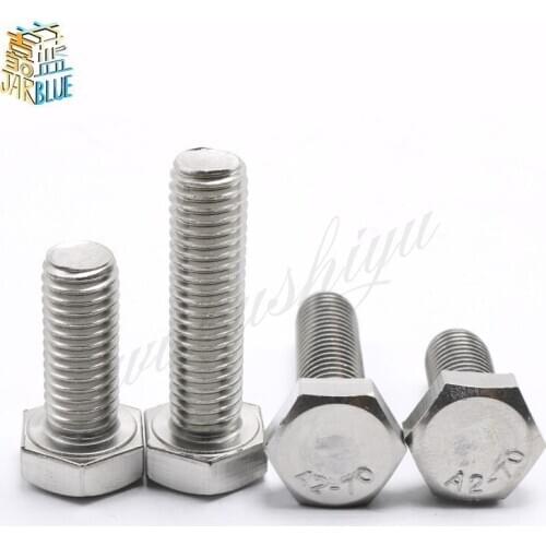 1pcs Hex Bolts 5/8-11*L UNC Threads Hex Screws Nuts Washers Stainless Steel Pack