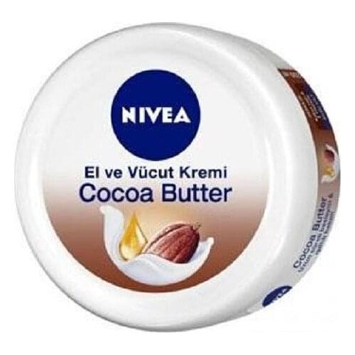 200 ml The NIVEA® Cocoa Butter Body Hand Cream Nourishing Pampering 48 Hours Dry Skin Treatment