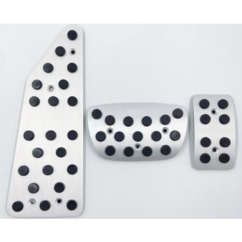 Car Accessories For Toyota Land Cruiser 200 AT Auto Accelerator Brake Footrest Pedal Pedales Stickers Plate Pads