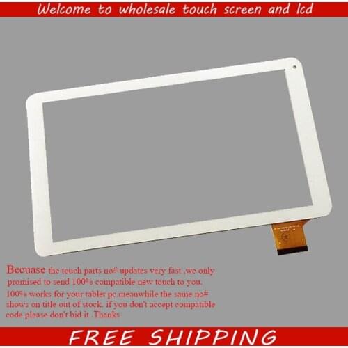 Free shipping cheap 10.1inch tablet MID capacitive touch screen panel digitizer ZP9194-101VER.DH