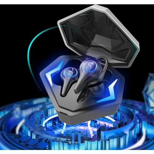 K92 Bluetooth5.0 Wireless Earphone Mega Bass Sensitive Low Latency TWS Dynamic Headset Surround Sound Touch Control Games Earbud