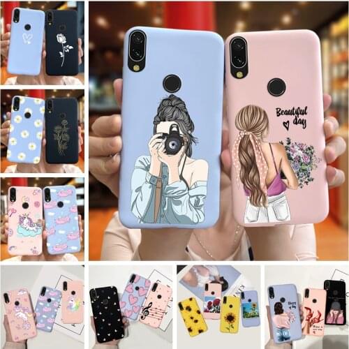 Beautiful Girl Printed Case For Xiaomi Redmi 7 7A Silicone Soft TPU Couqe Cover For Redmi 7A 7 A Funda Redmi7 Phone Shell Bags