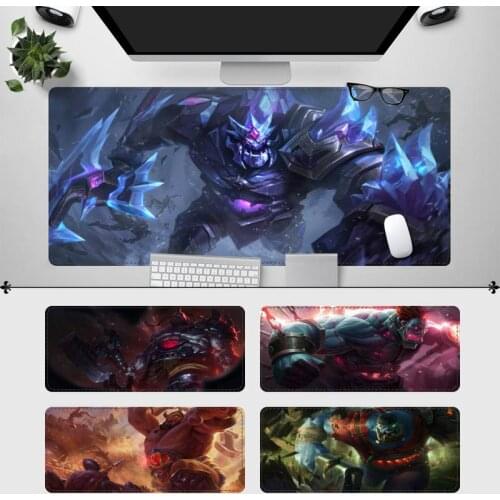 Big Promotions League Of Legends Sion Gaming Mouse Pad Laptop PC Computer Mause Pad Desk Mat For Big Gaming Mouse Mat For LOL