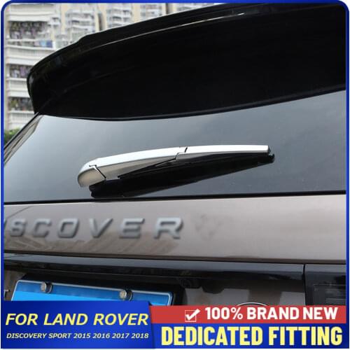 Fit For Land Rover Discovery Sport 2015 2016 2017 2018 Matt Chrome Rear Windscreen Wiper Cover Trims Frame