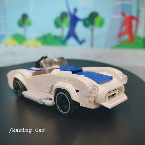 Moc Technical Car Supercar Racing Car Sports Car Building Blocks Speed Champion Sport Vehicle Racer Car bricks Toys Kids Gifts