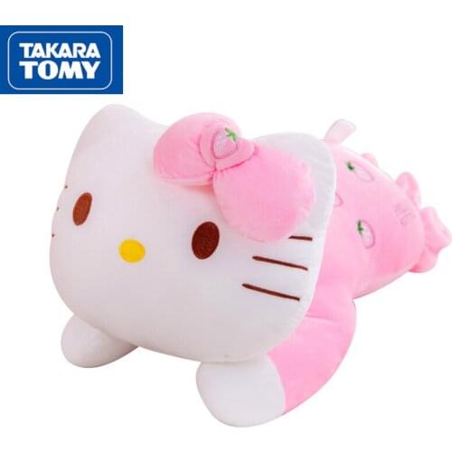 TAKARA TOMY fashion cartoon Hello Kitty doll simple and cute home decoration childrens doll bedroom decorations
