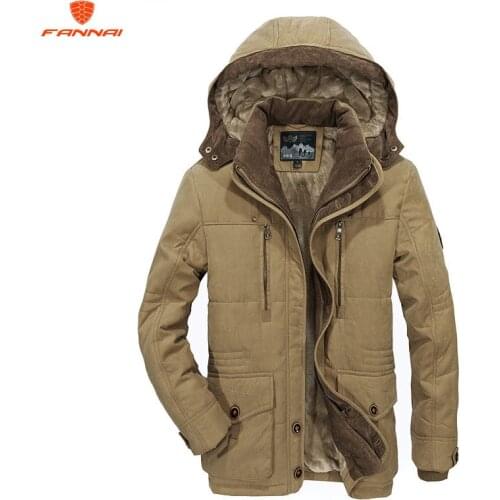 Winter Men Jacket Large Size L-6XL Warm Outwear Winter Jacket Men Windproof Hood Men Jacket Warm Men Parkas