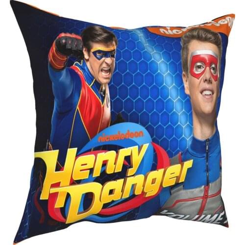 Henry Danger Pillows For Bed All Sofa Pink Cushion Decorative Pillows For Sofa School Pencil Cases Pillow Cover Pillowcase