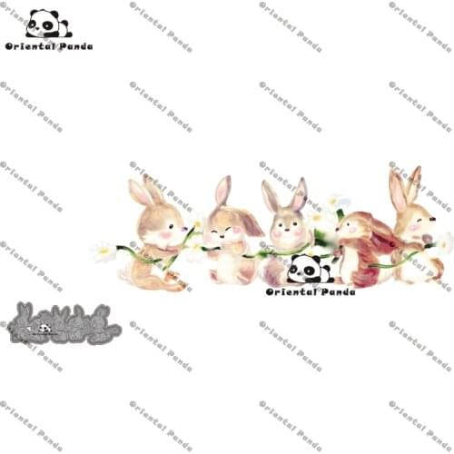 New Dies 2020 Camper Van Metal Rabbit friend Dies diy Dies photo album cutting dies Scrapbooking Stencil Die