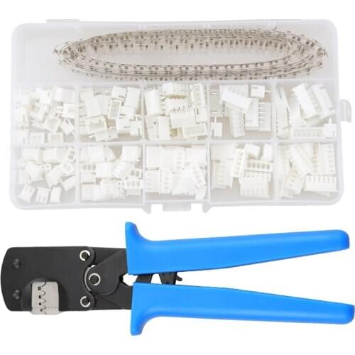 Crimping Tool JST Terminals XH2.54/PH2.0/ZH1.54/SH1.25 Small DuPont Head Crimp Plier Set For 0.03-0.52mm² 32-20AWG