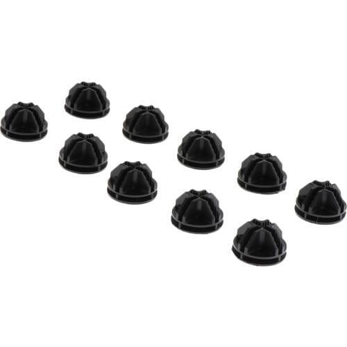 10 Pack Plastic Connectors Wire Cube Plastic Connectors Mesh Snap Organizer Grid Cube Organizer Connector for Wire Shelving