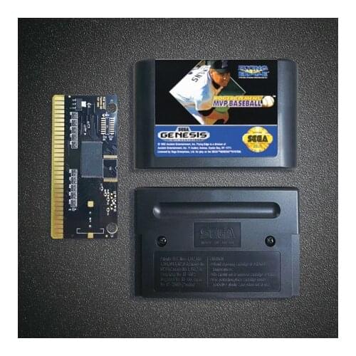 Roger Clemens' MVP Baseball - 16 Bit MD Game Card for Sega Megadrive Genesis Video Game Console Cartridge