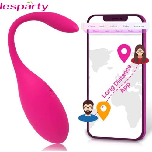 Bluetooth Kegel Balls Vibrating Egg Sex Toys For Woman APP Control Vaginal Tight exercise Ben Wa Geisha Muscle Shrink Sex Toys