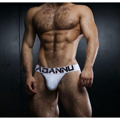 Breathable Low Rise Men Briefs Cotton Man Underwear Sexy Briefs U Convex Pouch Male Cuecas Gay Slip Sissy Lingerie For Men AD214