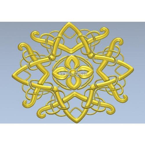 High quality New 3D model for cnc 3D carved figure sculpture machine in STL file 3D furniture decoration Decor_42