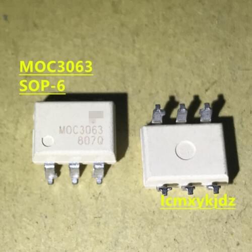 10Pcs/Lot , MOC3063 MOC3063M MOC3063SR2M DIP-6/SOP-6 ,New Oiginal Product New original free shipping fast delivery
