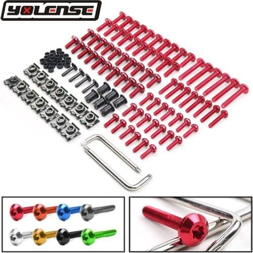 Motorcycle Accessories Fairing windshield Body Work Bolts Nuts Screws For Honda FJS400 FJS600 CB750 CB1000 CB1300 X4 VFR800