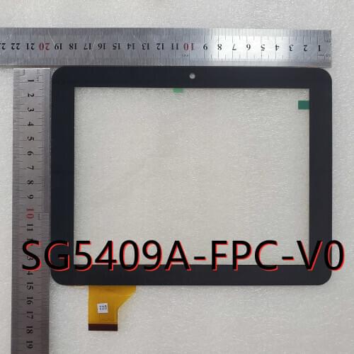 Black touch screen P/N SG5409A-FPC-V0 Capacitive touch screen panel repair and replacement parts