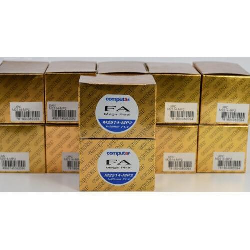 Used secondhand original computar M2514-MP2 25mm 1:1.4 C mount industry lens