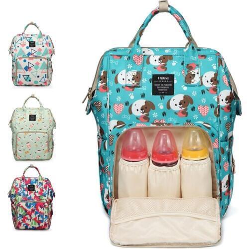 Heine Fashion Mummy Maternity Diaper Bag Large Nursing Bag Travel Backpack Designer Stroller Baby Bag Baby Care Nappy Backpack