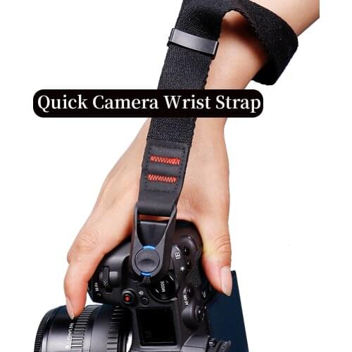 Cotton Camera Strap SLR Canon850D Nikon Z5 Z7 Sony A7C Fuji Olympus Leica Micro Single Quick Release Wrist Strap Quick Connector