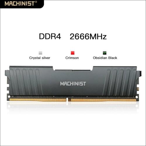 Machinist DDR4 RAM 8GB 2666MHz PC New DIMM High Performance Desktop Memory Support Motherboard DDR4 Four Channels