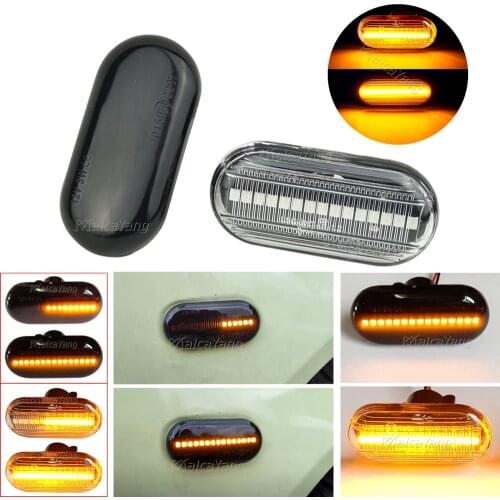 Sequential Flashing LED Turn Signal Side Marker Light For Dacia Duster Dokker Lodgy Renault Megane 1 Clio1 2 KANGOO ESPACE Smart