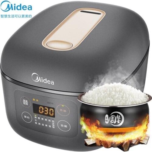 220V Rice Cooker 4L Smart Appointment Micro-pressure Boiling Core 20 Minutes Fast Rice Cooking Appliance for 2-5 People 760W