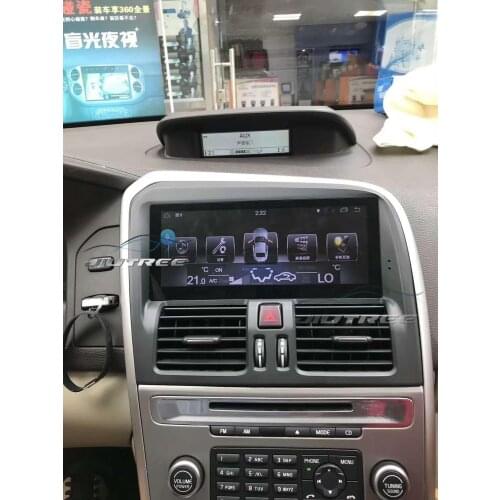 2 din Android Universal Car Radio Multimedia for Volvo S60 V60 2011-2020 No DVD Player Stereo IPS Screen GPS Navigation Carplay