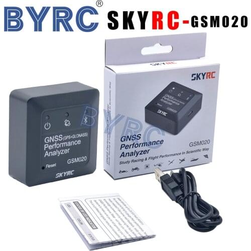 High Quality SKYRC GSM020 GNSS Performance Analyzer Power Speed Meter for RC Car Helicopter FPV Drone