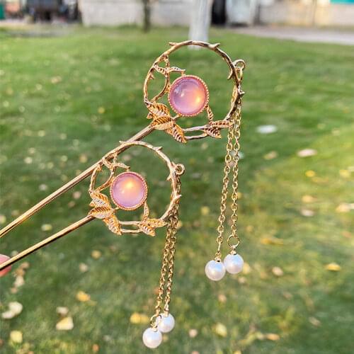 Metal Hair Sticks Chinese Style Women Hair Pin Clip Hairpins Chopstick Headwear Bridal Wedding Jewelry Accessories Gifts