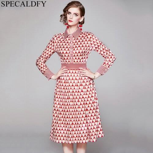 2020 European Fashion Designer Runway Dress Women Heart Pink Elegant Shirt Dress Autumn Long Sleeve Vestidos Robe Femme