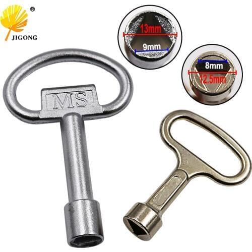 1 Way Service Utility Key Key Plumber Keys Triangle For Gas Electric Meter Cabinets