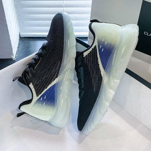 2021 Summer Women Casual Shoes Fashion Breathable Walking Mesh Flat Shoes Sneakers Women Vulcanized Shoes White Female Footwear