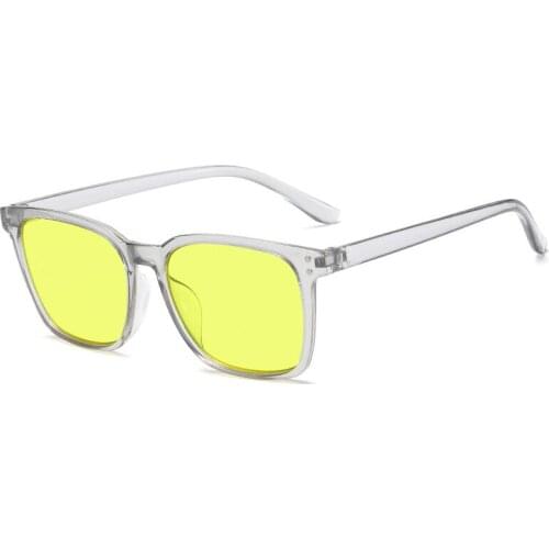 2021 Night Vision Discoloration Sunglasses Anti-glare Anti-high Beam Eyeglasses For Men And Women Discolor Yellow to Gray