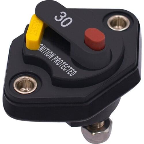 WUPP car modification accessories can restore the circuit breaker circuit breaker manual reset + switch 20a 30a 40a