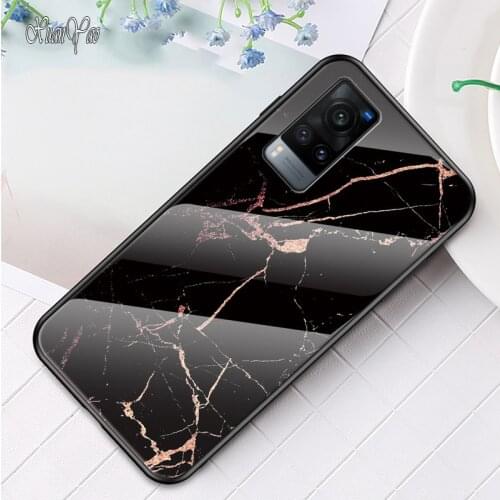 For Vivo X9 X20 X23 X27 Cover XUANYAO Glass Case For Vivo X50ECase Cover Shockproof Soft Case For Vivo X20 X30 X50 X60 Pro plus