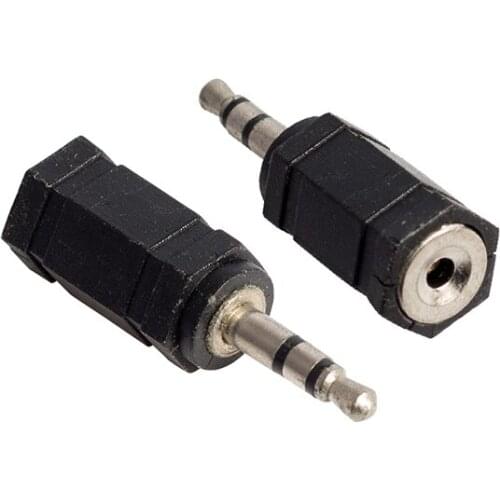 3.5 MM ST E/2.5 MM ST FEMALE TO FEMALE JACK
